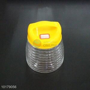 Wholesale Multi-Function Glass Jar With Yellow Lid