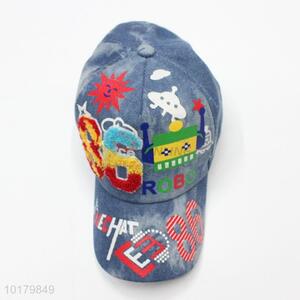 Lovely Pattern Denim Hats Vintage Baseball Cap