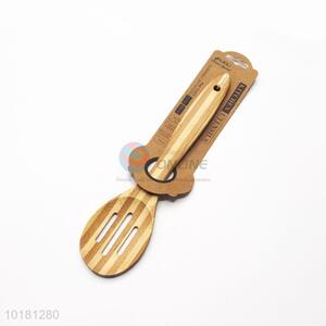 Best Selling Bamboo Leakage Ladle for Kitchen Use