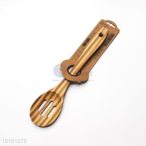 Top Selling Bamboo Leakage Ladle for Kitchen Use