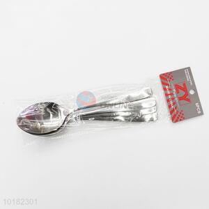 6 Pieces/ Bag Best Sale Spoons Stainless Steel Meal Spoons