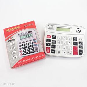 White Office Using Muti-Function <em>Calculator</em>