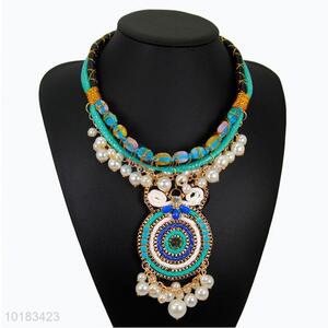 Wholesale Fashion New Design Necklace with Pearl Pendant