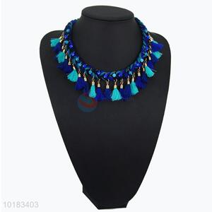 2017 Hot Wholesale Necklace with Tassels Pendant Jewelry