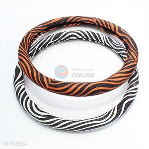 Good Quality Beige PU Leather Car Steering Wheel Cover