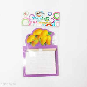 Decorative Fridge Magnet Notepad with Pen