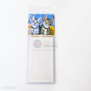 Cat Printed Magnetic Memo pad