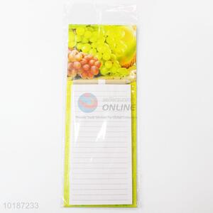 Trendy refrigerator magnet memo note pad