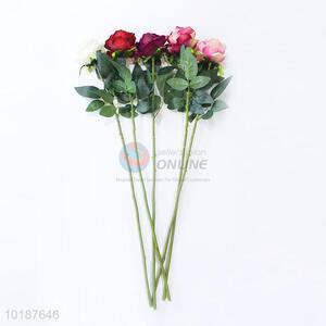 Artificial Fake Cloth Flower Rose for Decorative