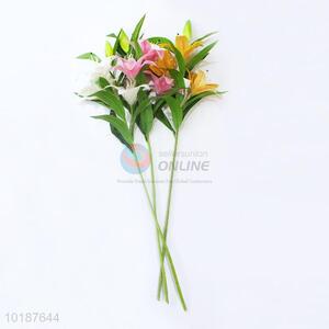 Artificial lily fake flower wedding souvenirs for guests