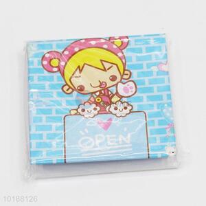 Lovely Girl Mini Portable Notebook Stationery Office Supply