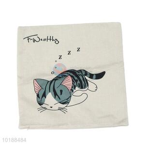 Low price cute useful cat pillowcase