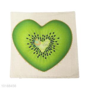 Hot-selling popular loving heart shape kiwi fruit pillowcase