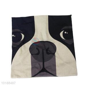 Hot sales good cheap cute dog face pillowcase