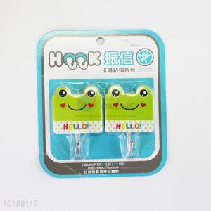 Sticky Adhesive Plastic Frog Hook for Hanging