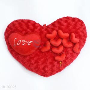 Promotional Gift Heart Shaped Pillow for Valentine's Wedding Use Cushion