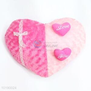 Hot Sale Plush Cushion Pillow in Heart Shape