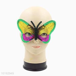 Fashion Cheap Butterfly Design Party Sequin Eye Mask