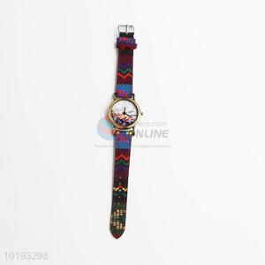 Fashion bohemian canvas quartz watch