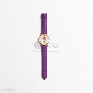 High quality korea style women pu watch