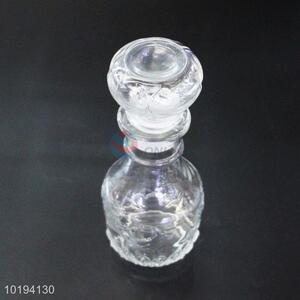 Durable Good Quality Glass Bottle with Lid for Sale