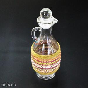 New Design Glass Bottle with Lid for Sale