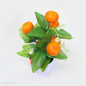 Good Quanlity Orange Artificial Plant