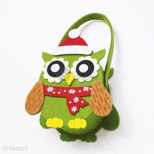Pretty Cute Hand Bag Christmas Felt Candy Bag in Owl Shape