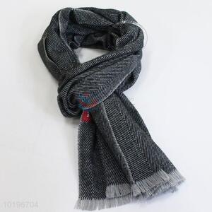 Comfortable soft acrylic scarf for men