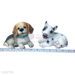 China Factory Dogs Shaped Resin Toys for Decor