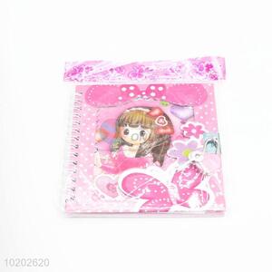 Cheap Lovely Girl Spiral Notebook