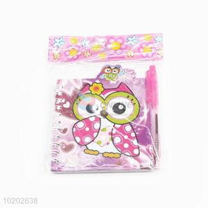 Good Factory Price Owl Pattern Spiral Notebook