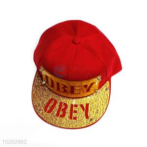 Best Sale Red Baseball Cap With Creative Logo