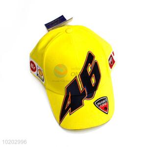 Wholesale Yellow Baseball Cap With Long Cap Peak