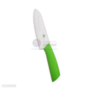 Durable Green Handle Ceramic Kitchen Knife for Sale