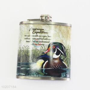 Wholesale New Mini Design Stainless Steel Plastic Hip Flask Flagon