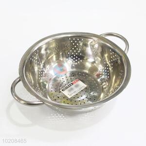 Kitchenware Vegetable Strainer Basket Stainless Drain Basin Fruit Rice Colander