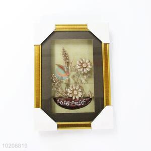 3D picture beautiful flower photo frames for home decoration