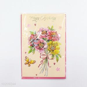 China factory price fashionable birthday greeting card