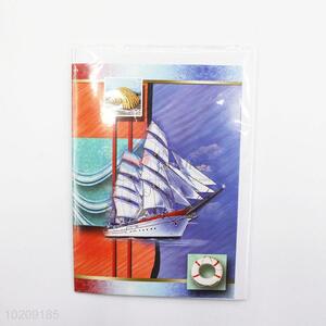 High sales cool boat greeting card