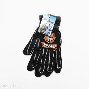 Fashion Style Winter Warm Gloves, Cotton Knit Glove