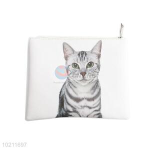 Factory Direct Cat Pattern PU Clutch Bag for Sale