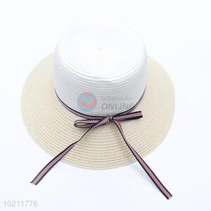 Custom Women Beach Straw Boater Hat