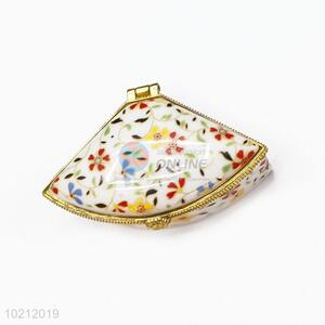 Fashion Style Jewelry Case Porcelain Jewel Box