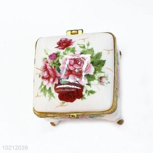 Wholesale Cheap Vintage Jewelry Box Ceramic Jewel Case
