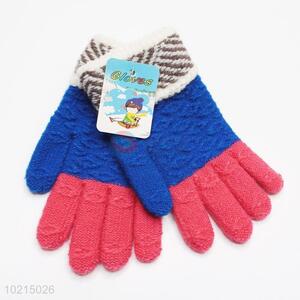 Professional Knitting Children Gloves