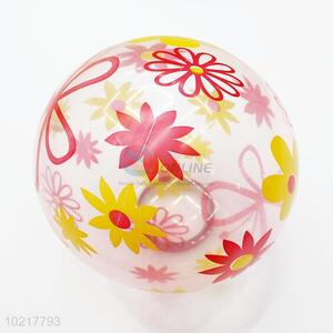 High Quality Flowers Printed Toy Balls Inflatable Beach Ball