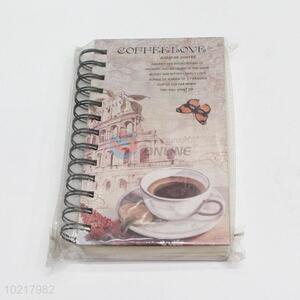 Colorful Creative Design Coffee Printed Office Stationery Softcover Notebook