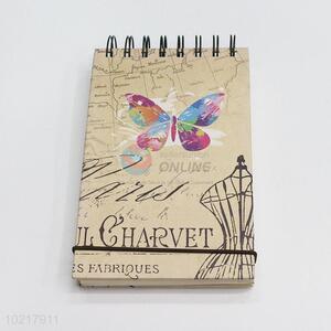 Professional Office School Cartoon  Colorful Butterfly Cover Notebook Student Diary