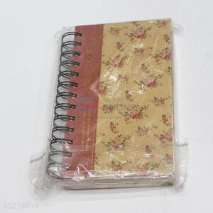 Low Price Little Flower Hardcover Diary Notepad Office Notebook